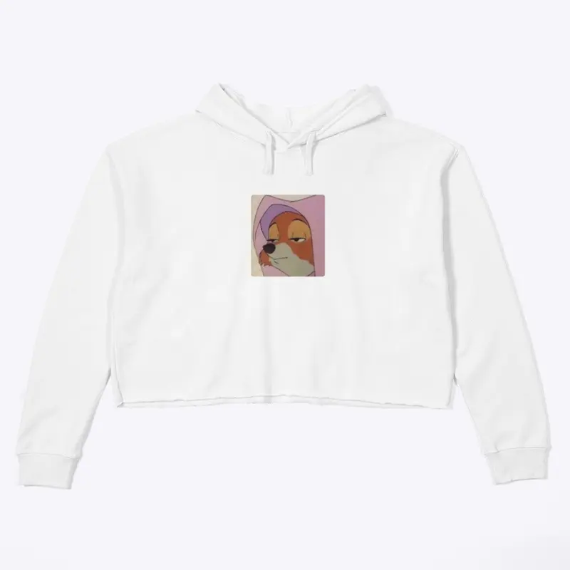 Unimpressed Crop Hoodie